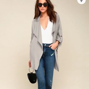 Lulu’s Lucky Break Oversized Jacket